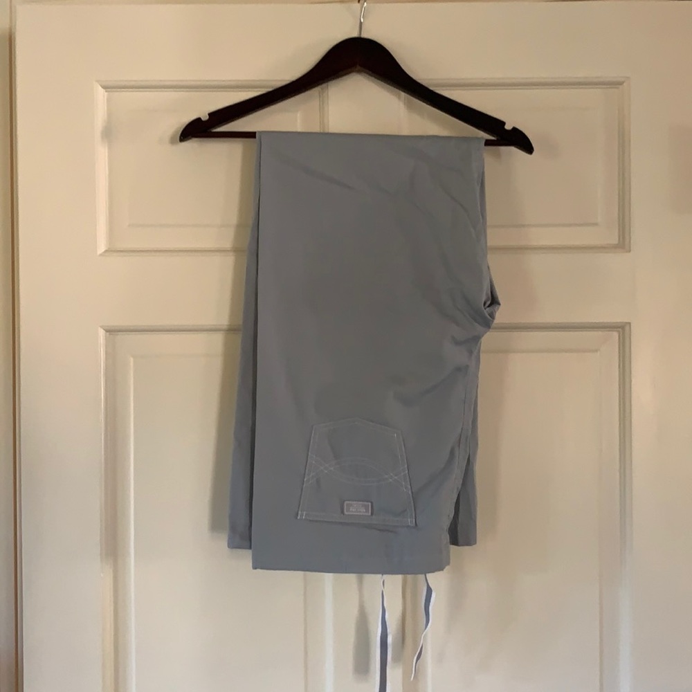 Blue sky scrub pants